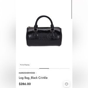 Marge Sherwood Log Bag